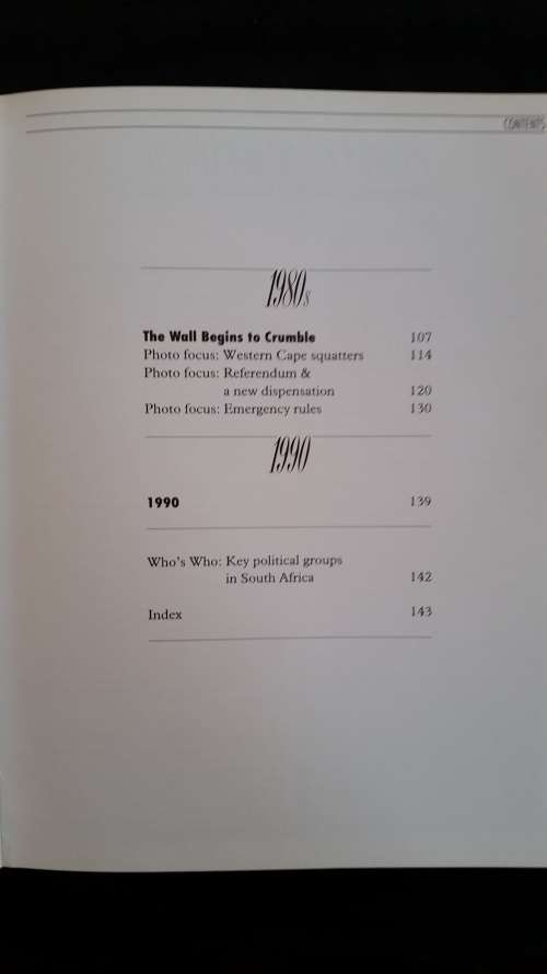 The Rise and Fall of Apartheid (Hard Cover)